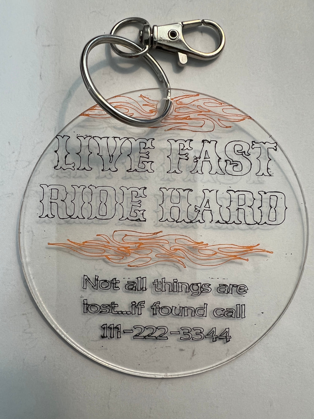 Key chains or luggage tags